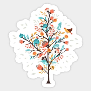 Floral Branch Sticker